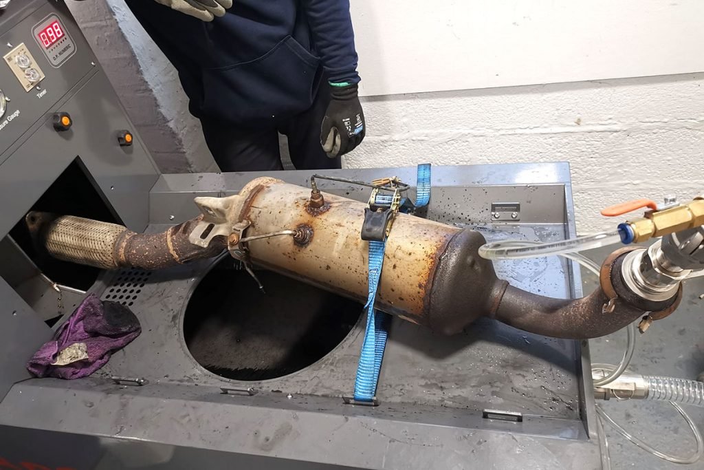 DPF cleaning Callan using professional-grade machine