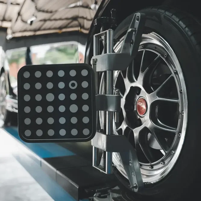 3D alignment Callan for precise steering and tyre life